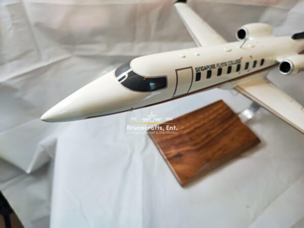 Learjet 45 Singapore Fying College with detailed craftsmanship.